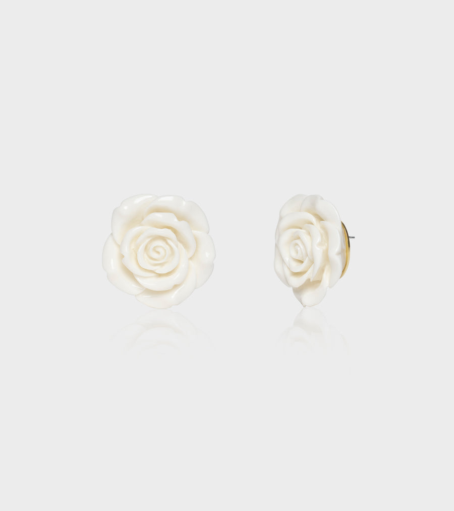 Rose Blanche Earrings